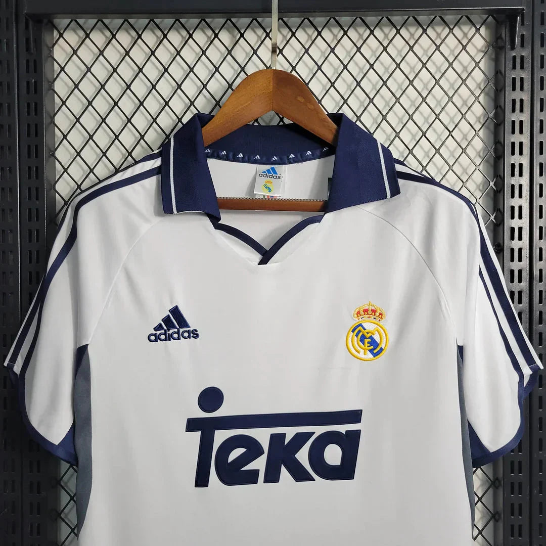 2000/2001 Retro Real Madrid Home Football Shirt 1:1 Thai Quality
