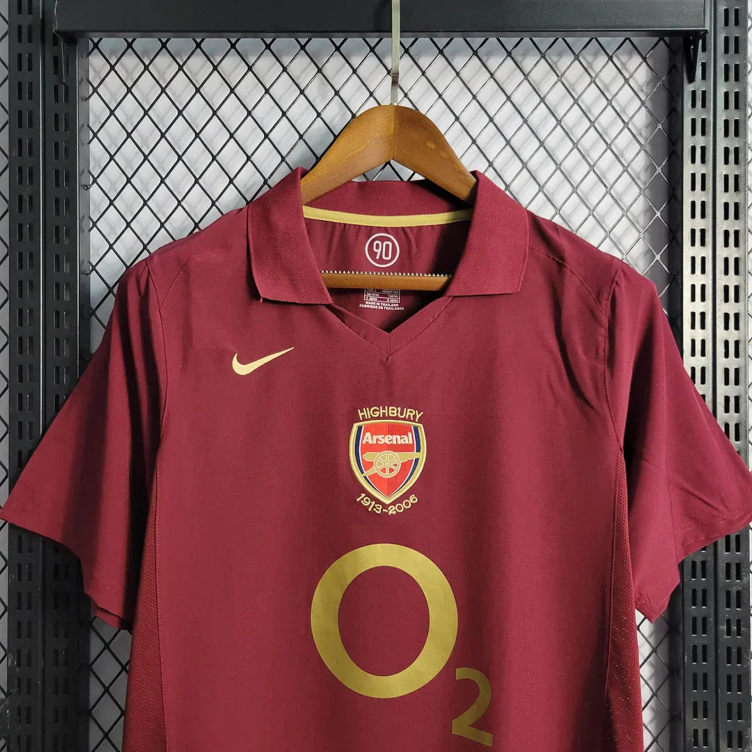 2005/2006 Retro Arsenal Home Football Shirt 1:1 Thai Quality