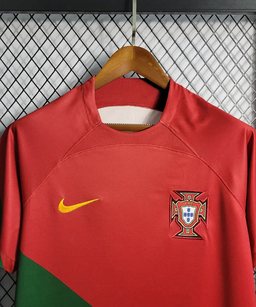 2022 FIFA World Cup Portugal Home Football Shirt