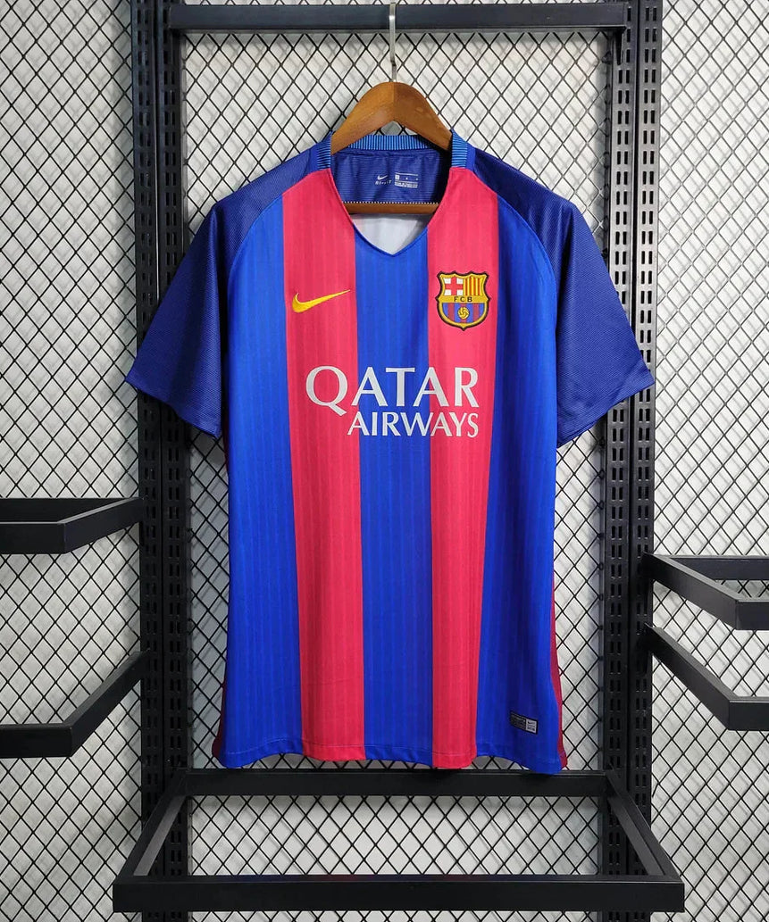 2016/2017 Retro Barcelona Home Football Shirt 1:1 Thai Quality