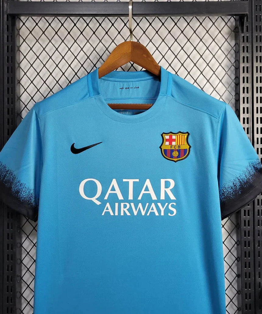2015/2016 Retro Barcelona Third Away Football Shirt 1:1 Thai Quality