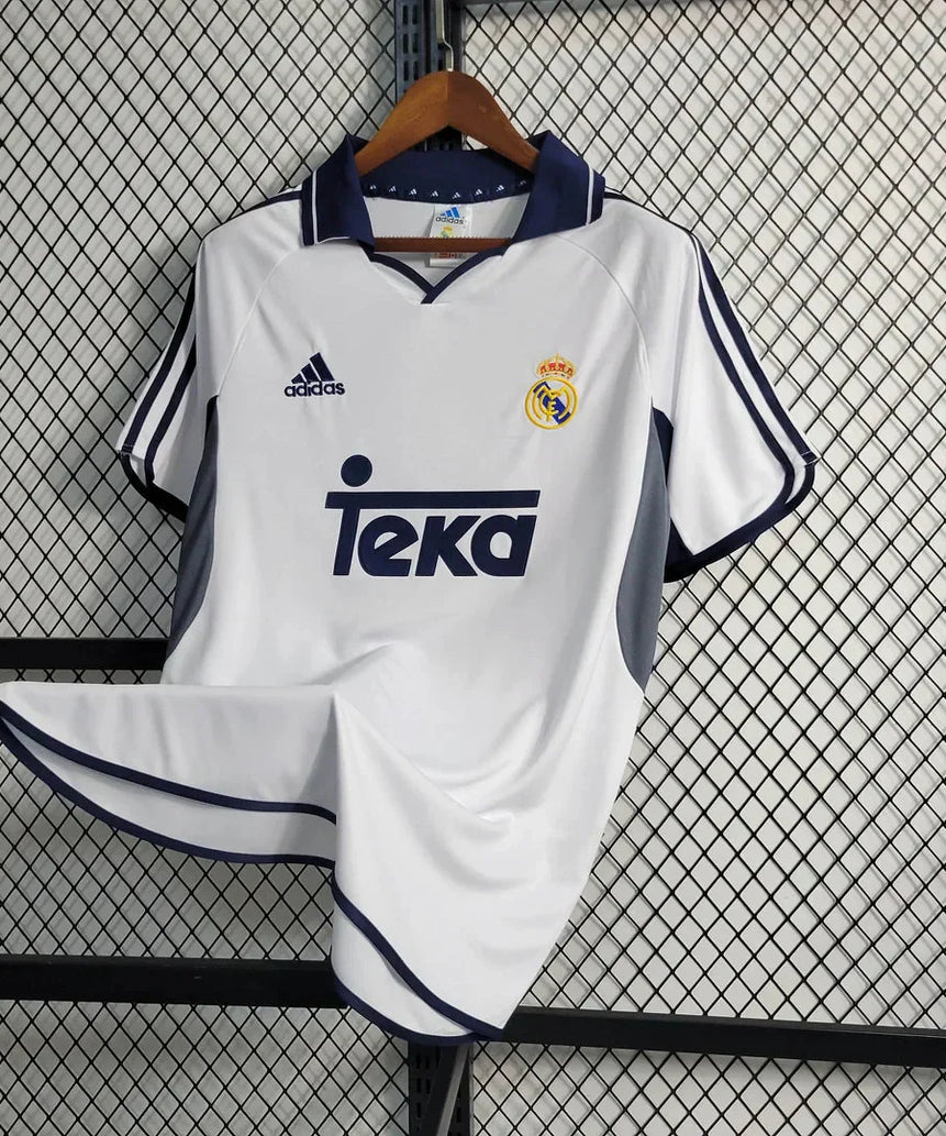 2000/2001 Retro Real Madrid Home Football Shirt 1:1 Thai Quality