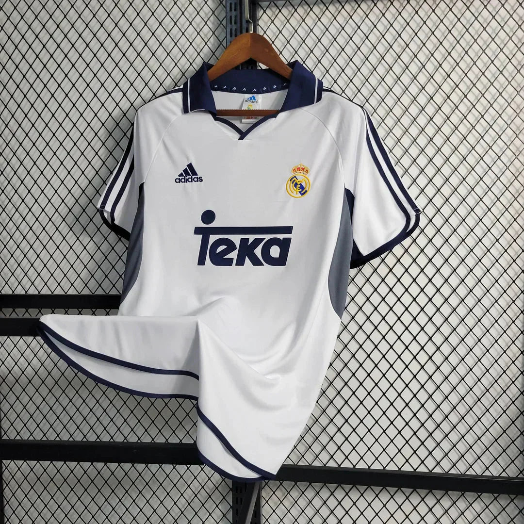2000/2001 Retro Real Madrid Home Football Shirt 1:1 Thai Quality
