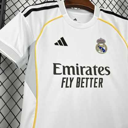 2025/2026 Real Madrid Home Football Shirt with Shorts