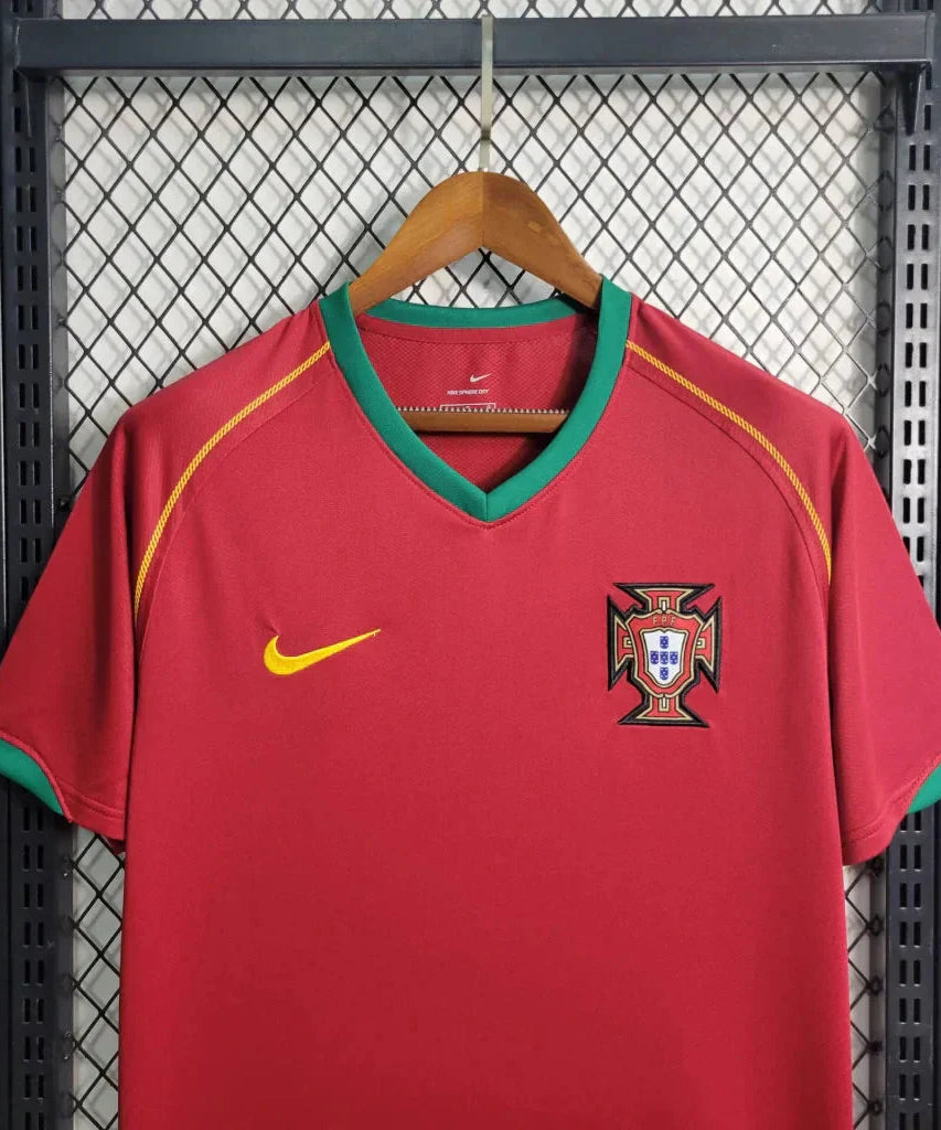 2006 Retro Portugal Home Football Shirt