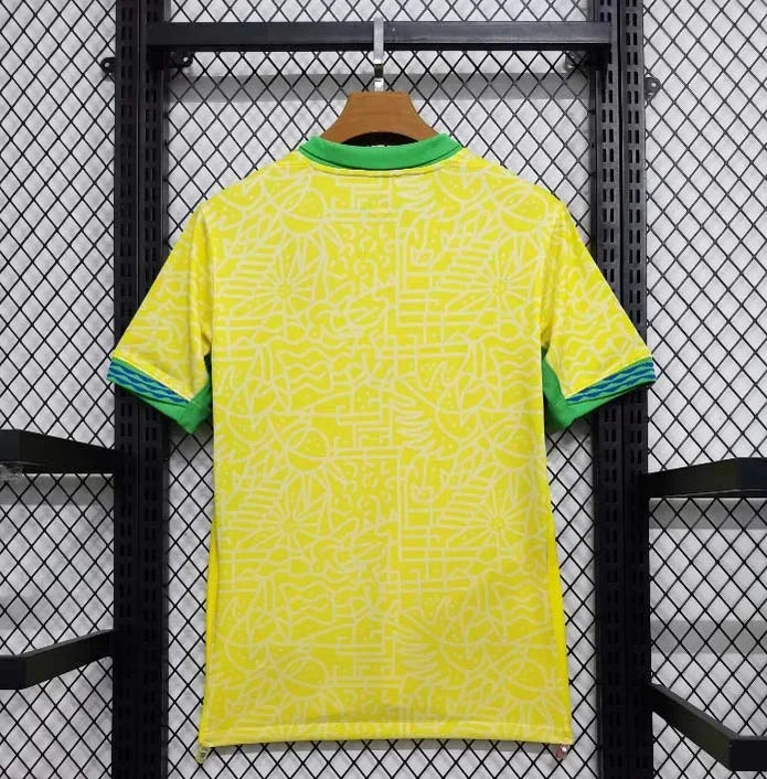 2024 Brazil Home Soccer Jersey