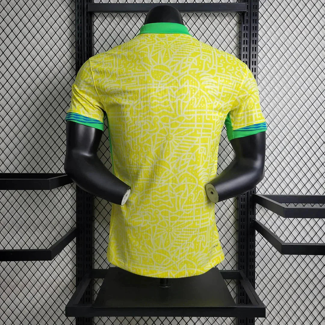 2024 Brazil Home Soccer Jersey - Player Version