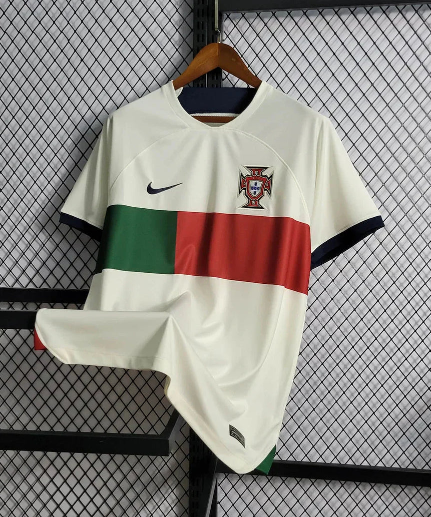 2022 FIFA World Cup Portugal Away Football Shirt