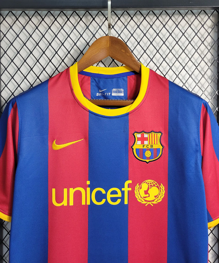 2010/2011 Retro Barcelona Home Football Shirt 1:1 Thai Quality