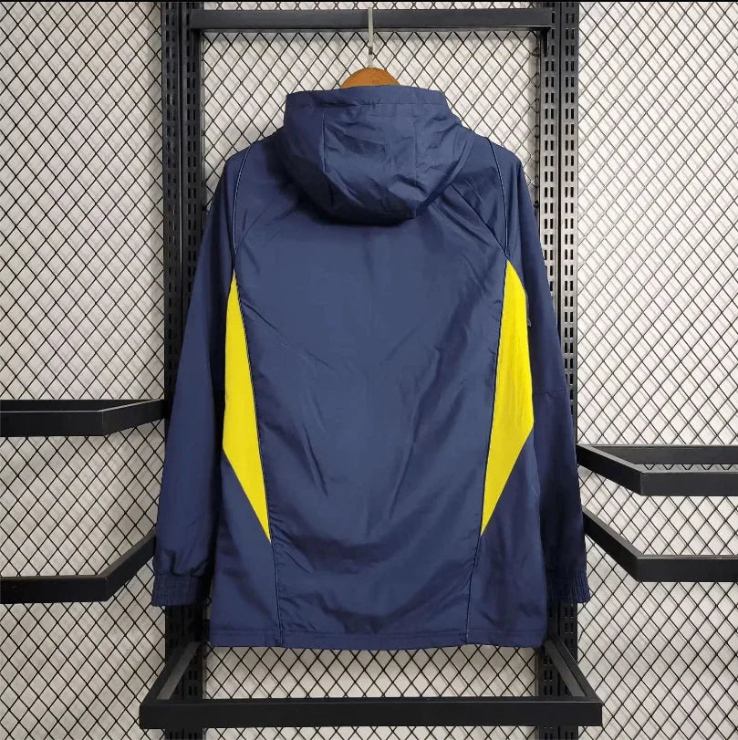 2023/2024 Real Madrid Windbreaker Blue Soccer Jersey