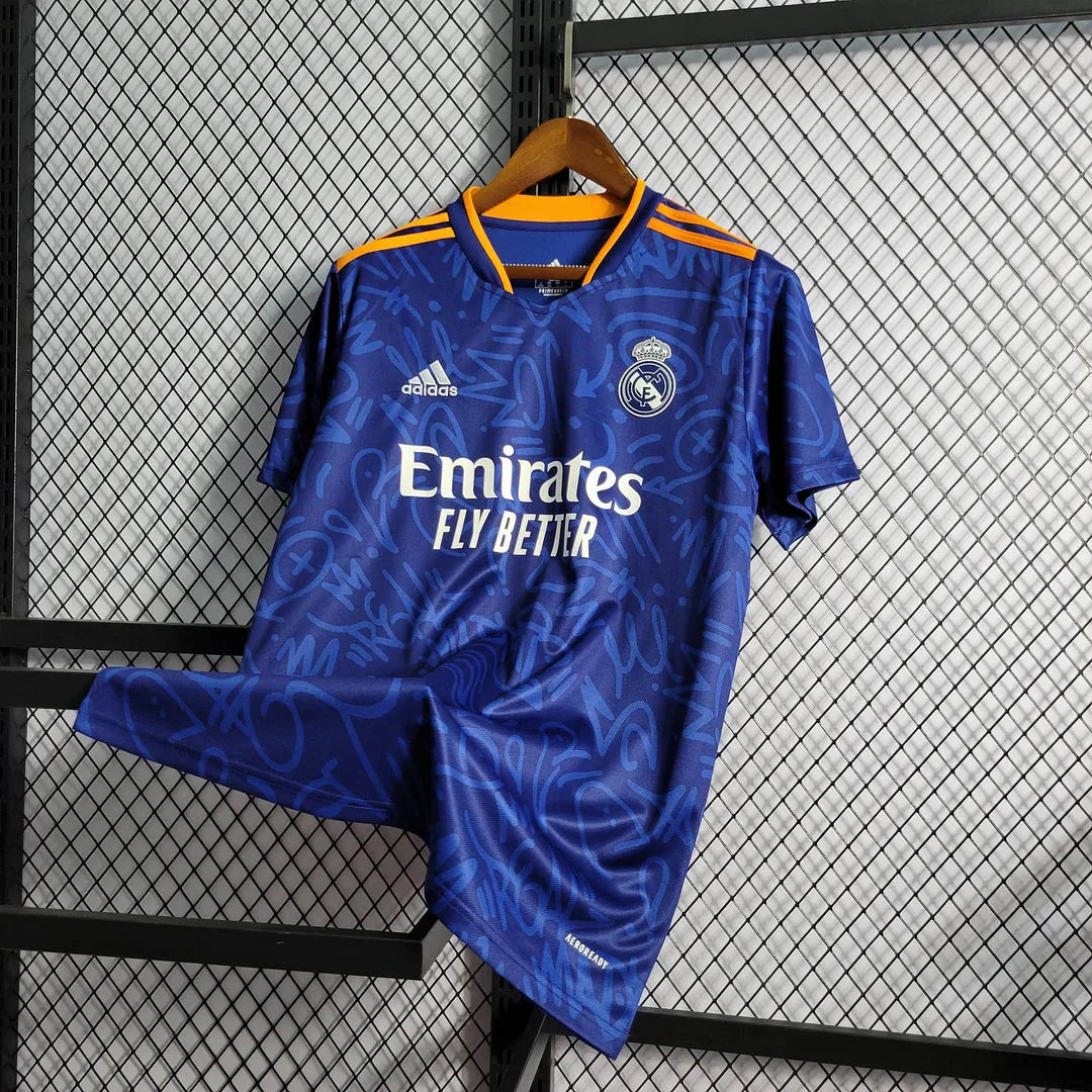 2021/2022 Retro Real Madrid Football Shirt Away