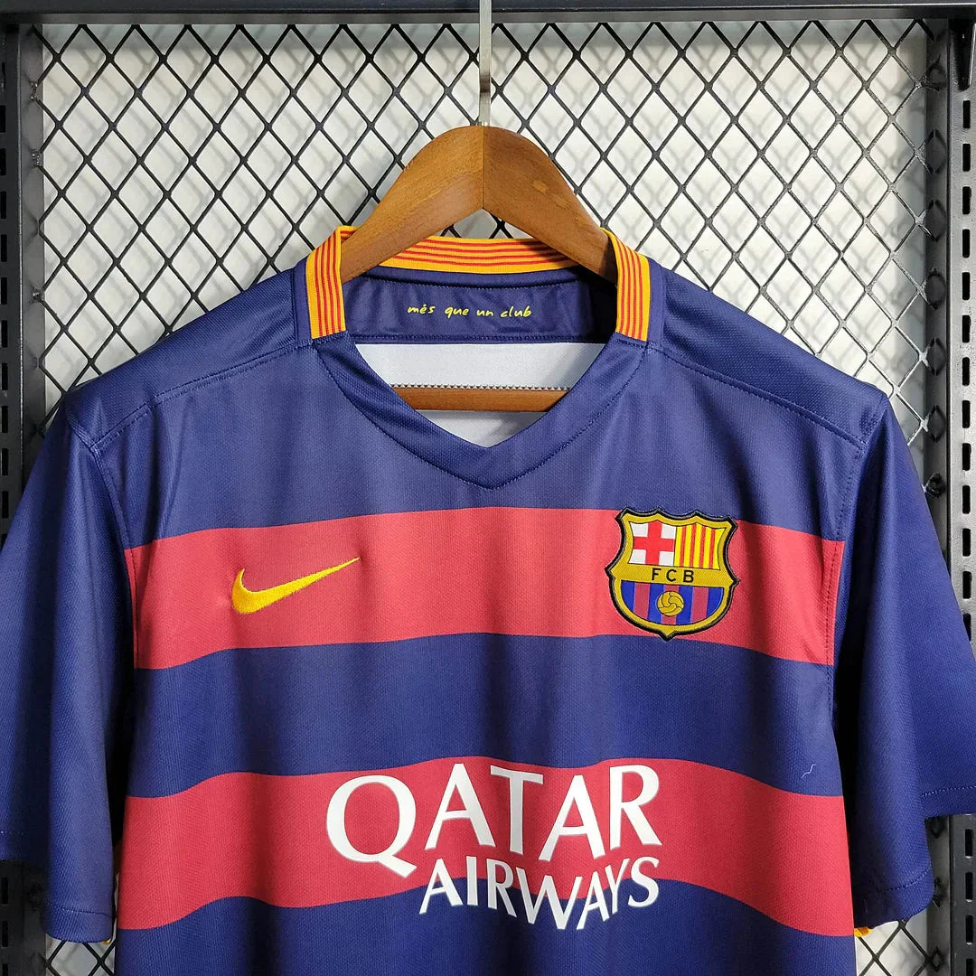 2015/2016 Retro Barcelona Football Shirt Home 1:1 Thai Quality