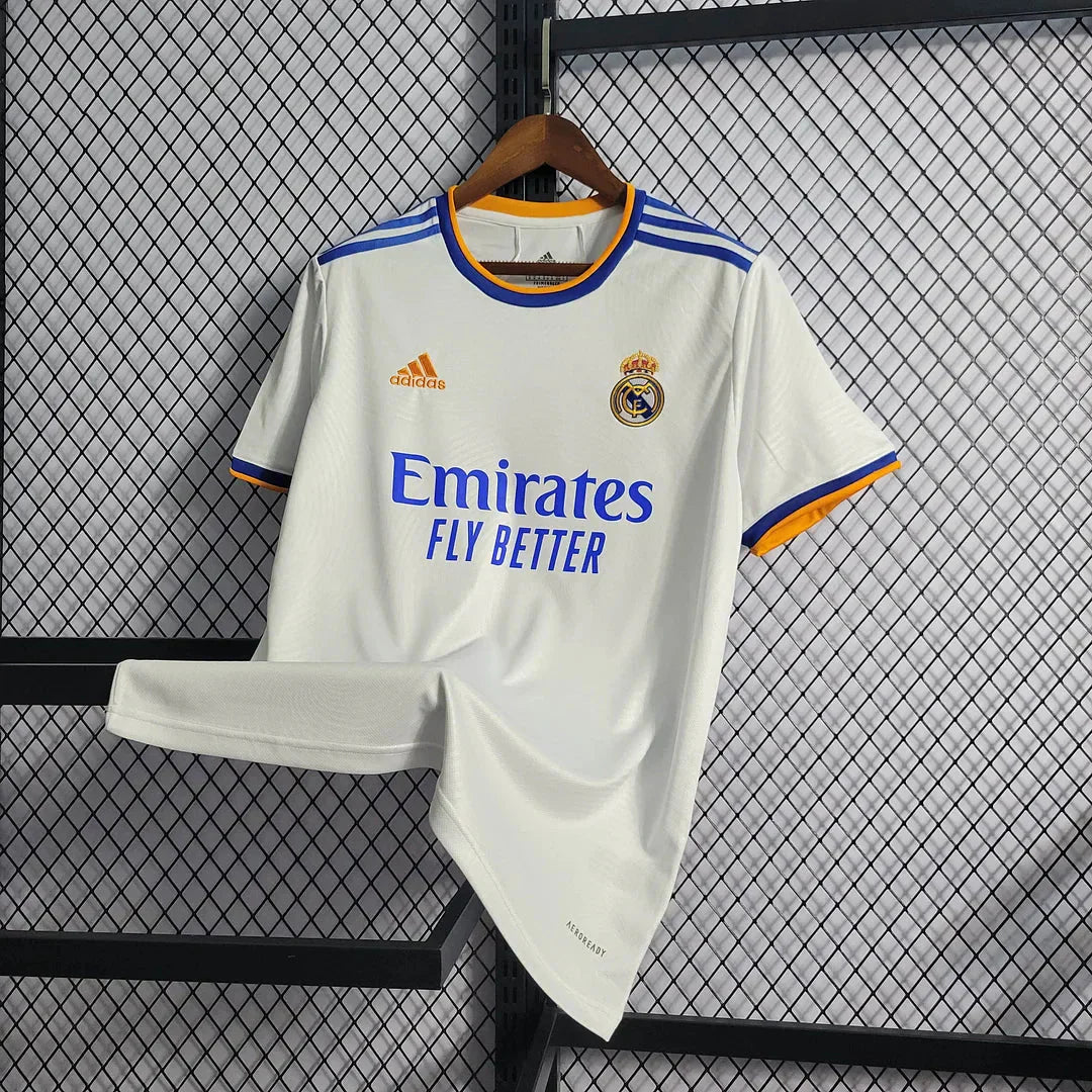 2021/2022 Retro Real Madrid Football Shirt Home
