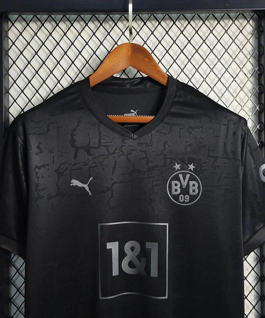 2023 Dortmund Blackout Special Edition Football Shirt