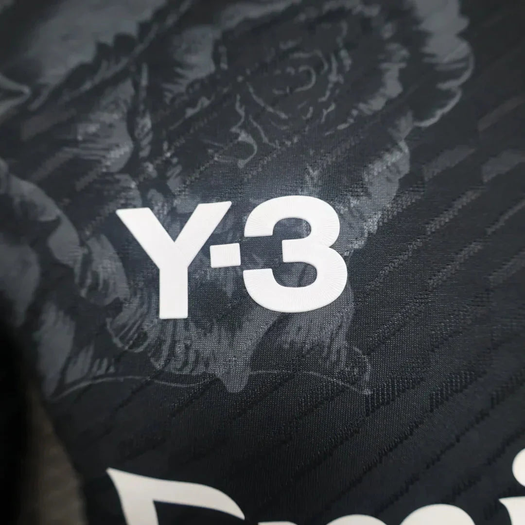 2024/2025 Real Madrid Y-3 Special Edition Black Football Shirt - Player Version