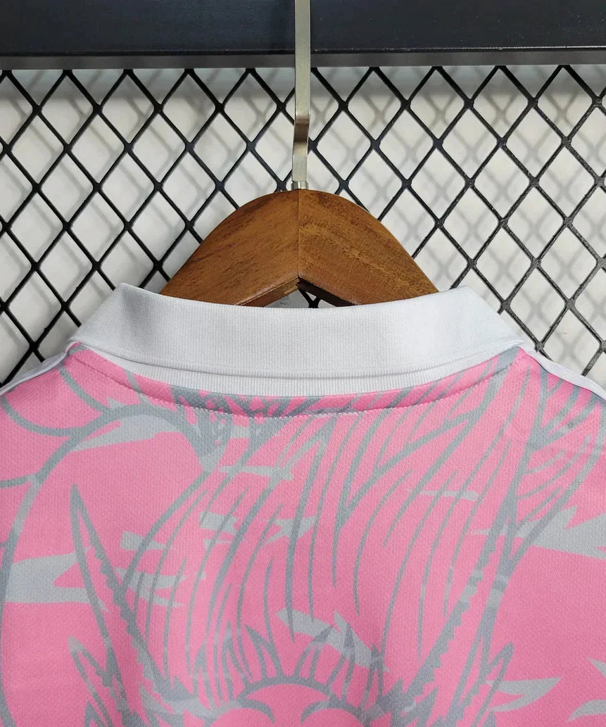 2023/2024 Real Madrid Chinese Dragon Pink Football Shirt