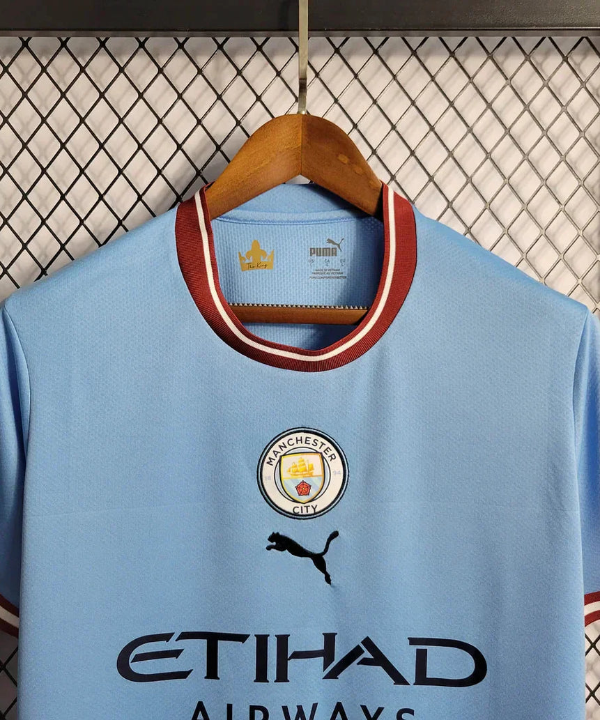 2022/2023 Manchester City Home Football Shirt 1:1 Thai Quality