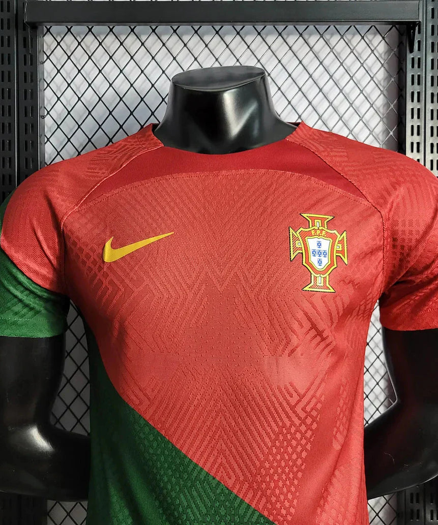 2022 FIFA World Cup Portugal Home Football Shirt - Player Version