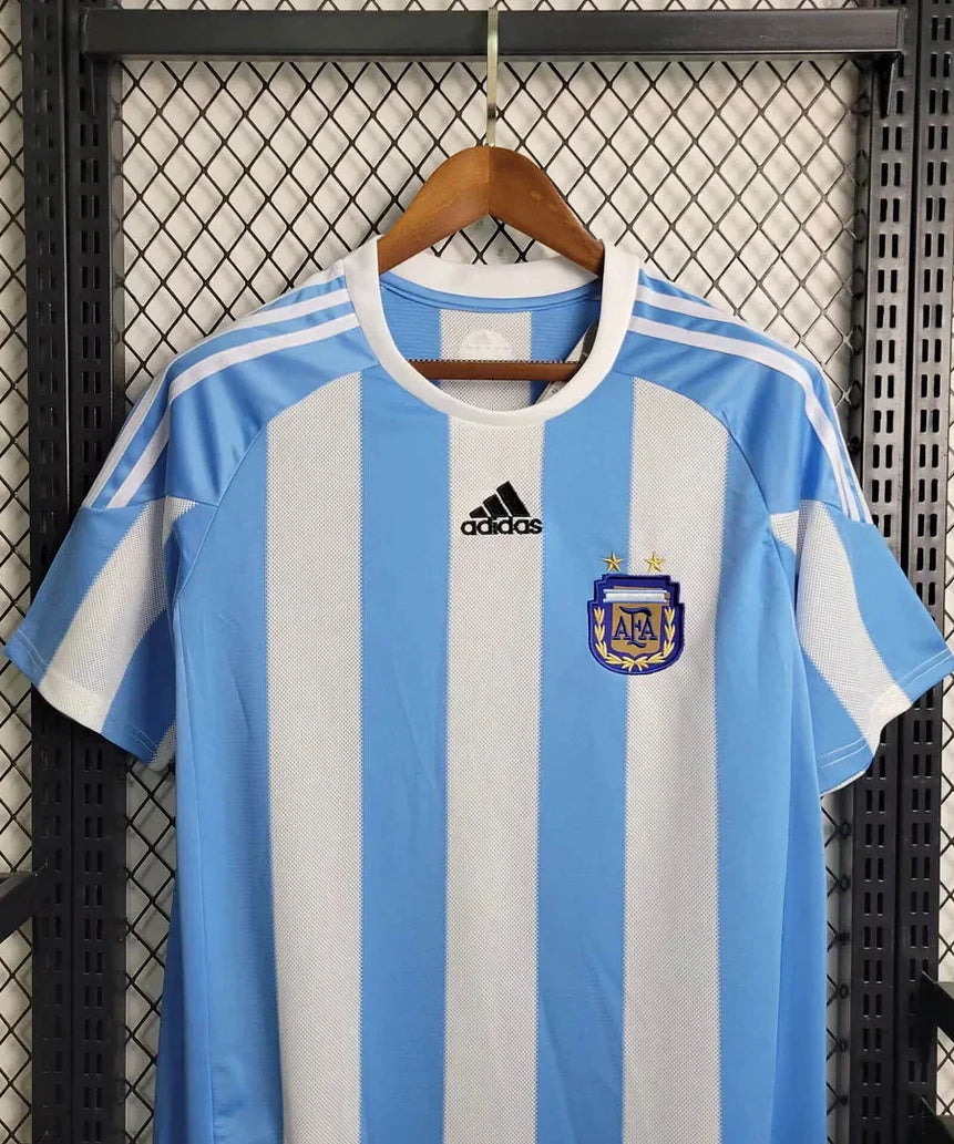2010 Retro Argentina Home Football Shirt 1:1 Thai Quality