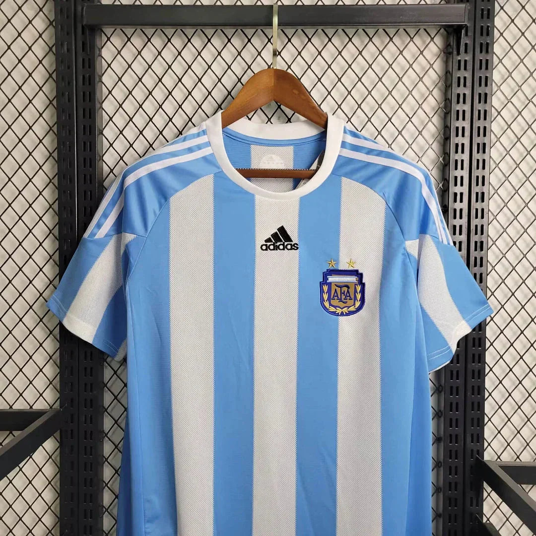 2010 Retro Argentina Home Football Shirt 1:1 Thai Quality