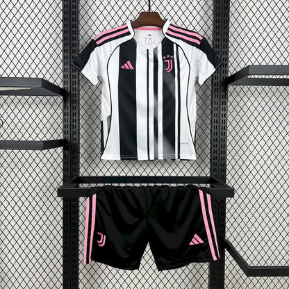2025/2026 Juventus Home Football Shirt with Shorts