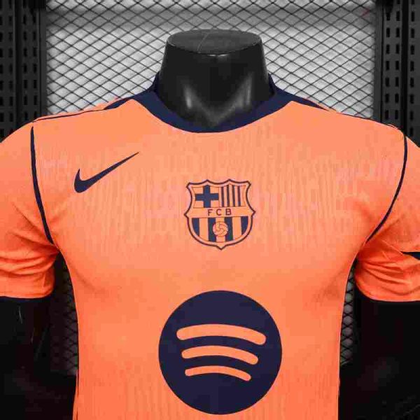 2025/2026 Player Version Barcelona Third Away Football Shirt