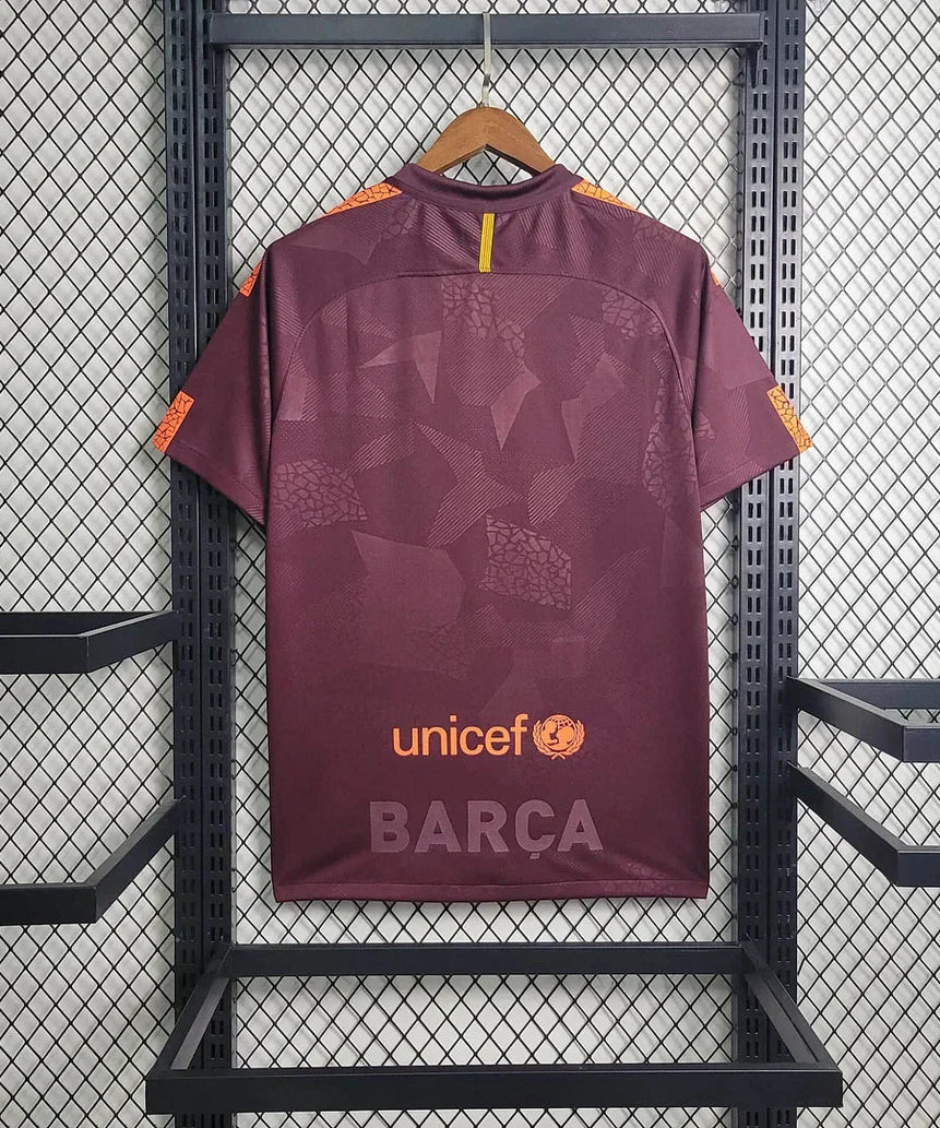 2017/2018 Retro Barcelona Third Away Football Shirt 1:1 Thai Quality
