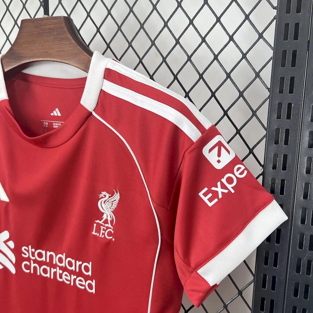 2025/2026 Liverpool Home Soccer Jersey
