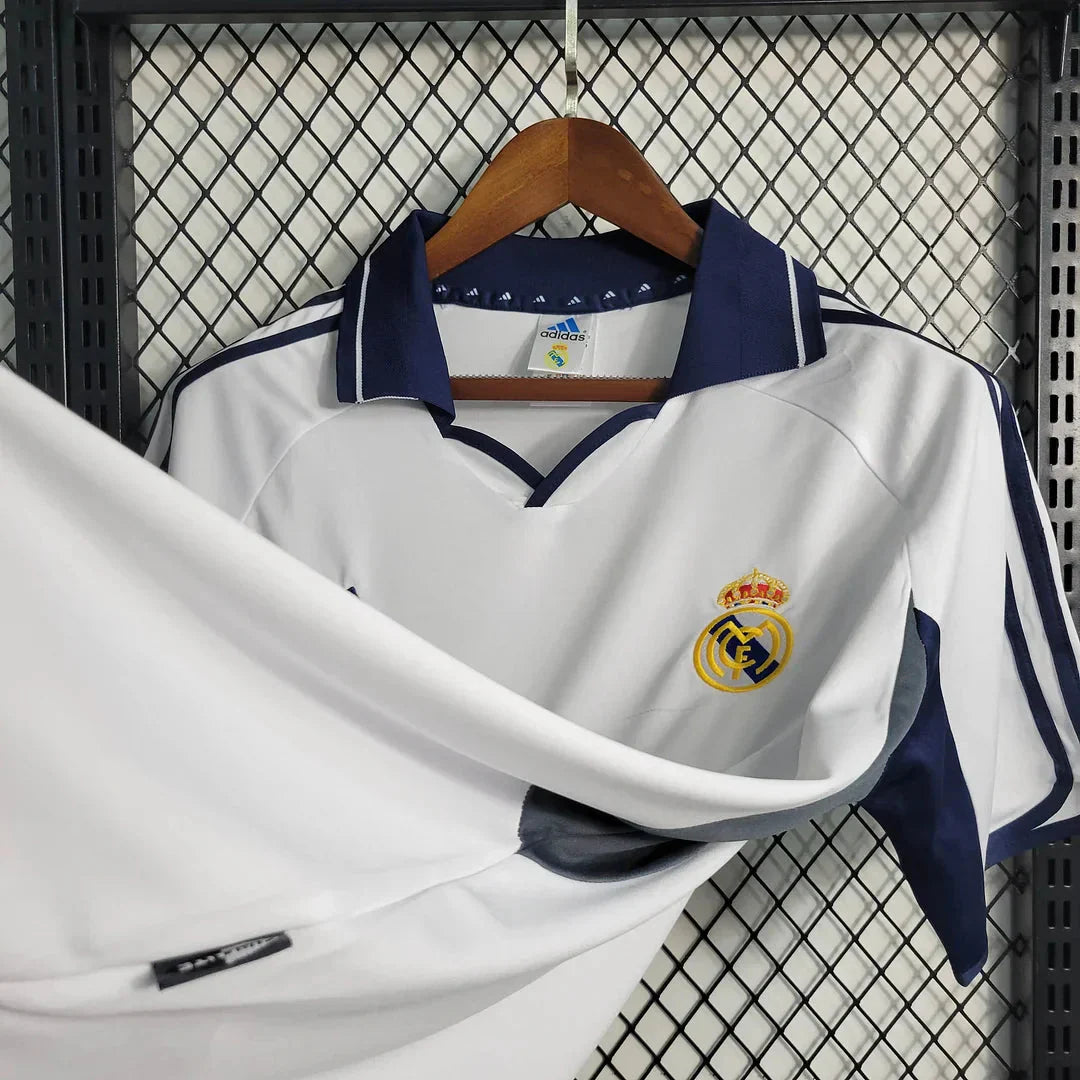 2000/2001 Retro Real Madrid Home Football Shirt 1:1 Thai Quality