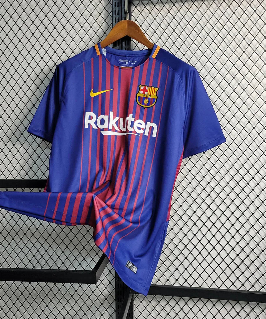 2017/2018 Retro Barcelona Home Football Shirt 1:1 Thai Quality