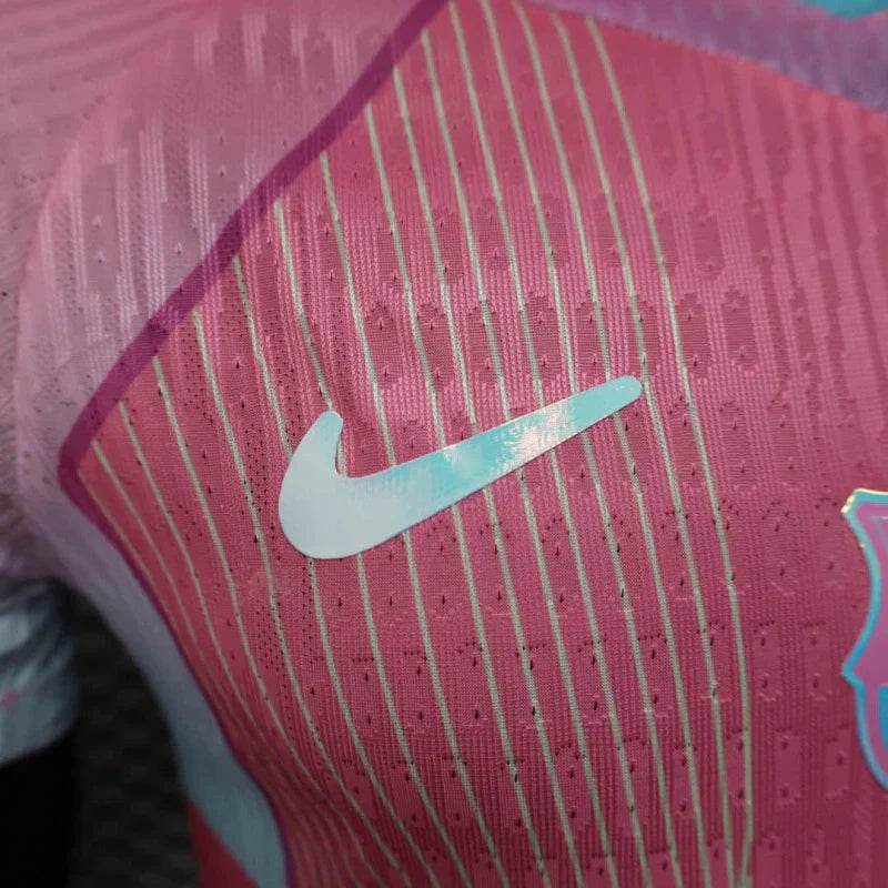 2025/2026 Player Version FC Barcelona Pink Special Edition Football Shirt - Jerso