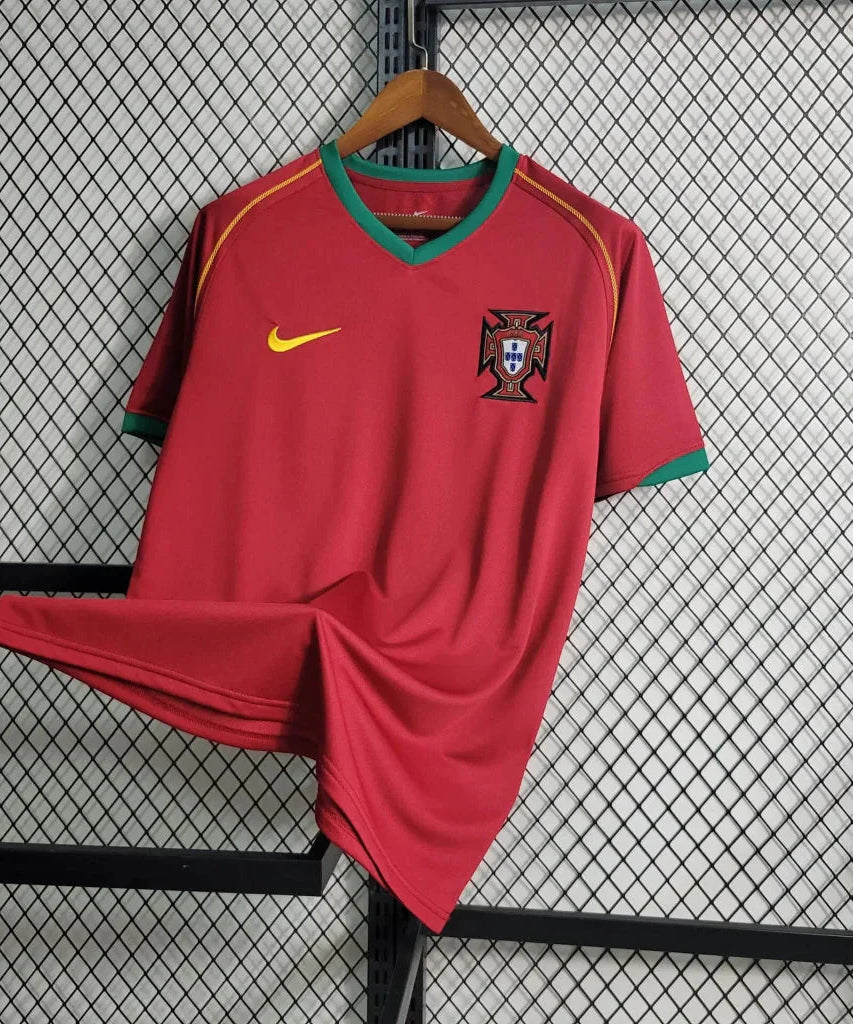 2006 Retro Portugal Home Football Shirt