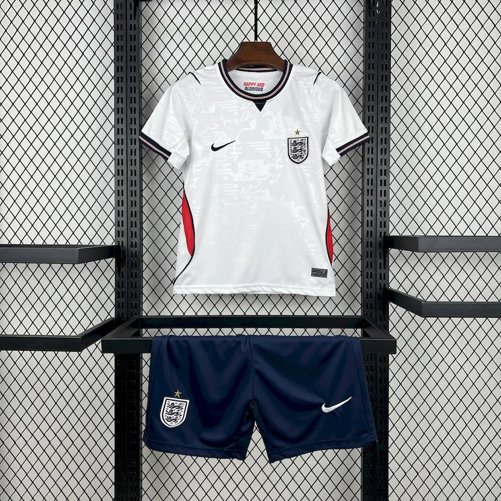 2026 England Home Football Shirt with shorts
