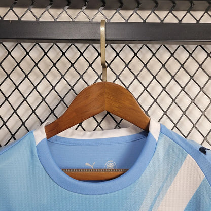 2025/2026 Manchester City Home Football Shirt with Shorts