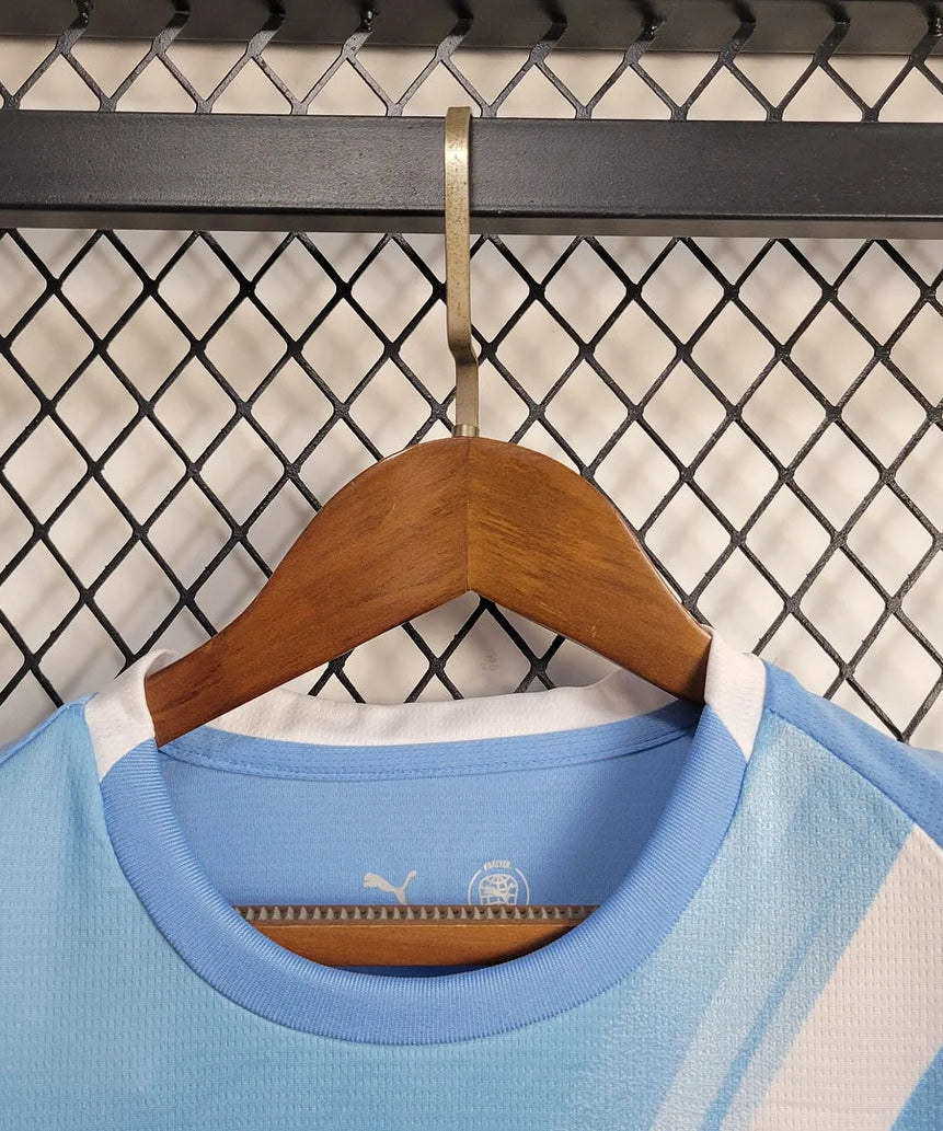 2025/2026 Manchester City Home Football Shirt with Shorts