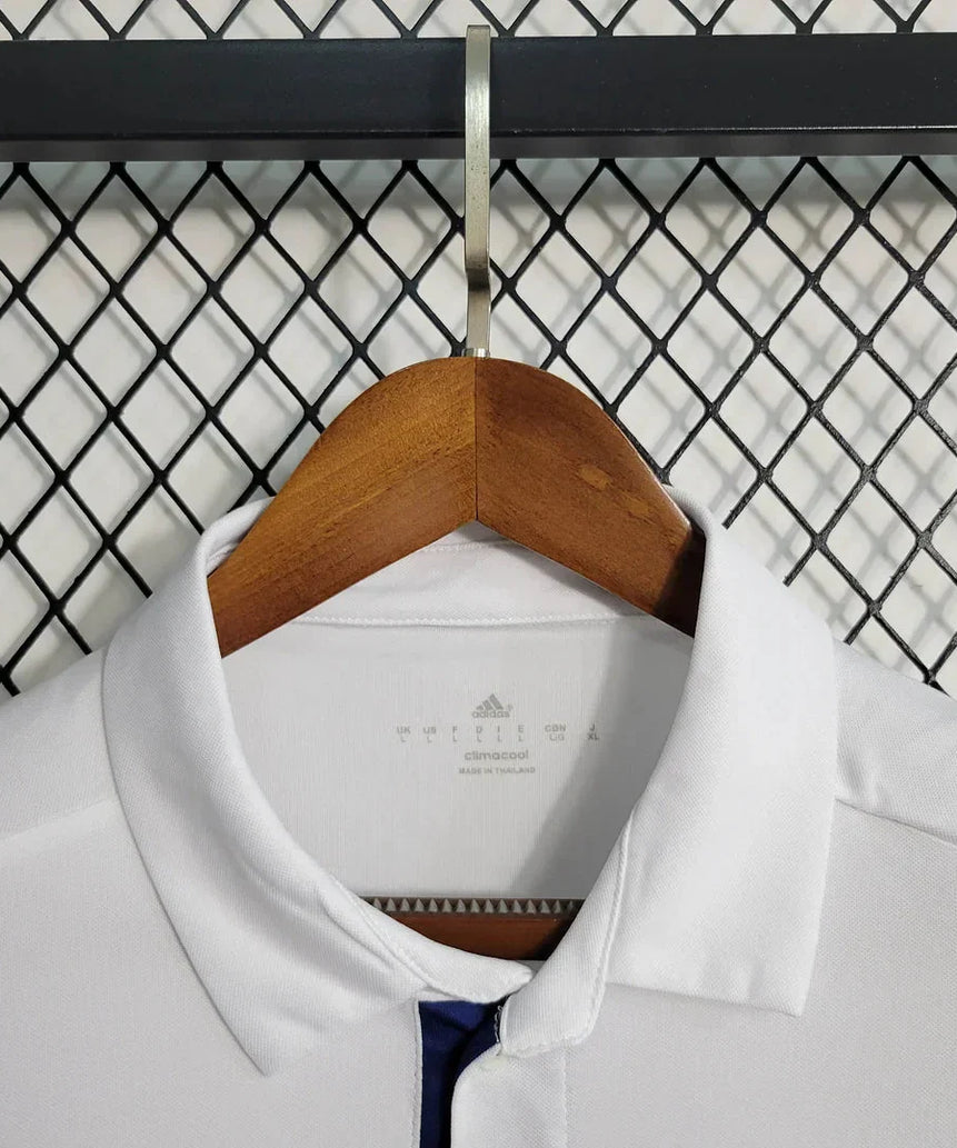 2016/2017 Retro Long Sleeve Real Madrid Home Football Shirt 1:1 Thai Quality