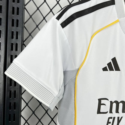 2025/2026 Real Madrid Home Football Shirt with Shorts