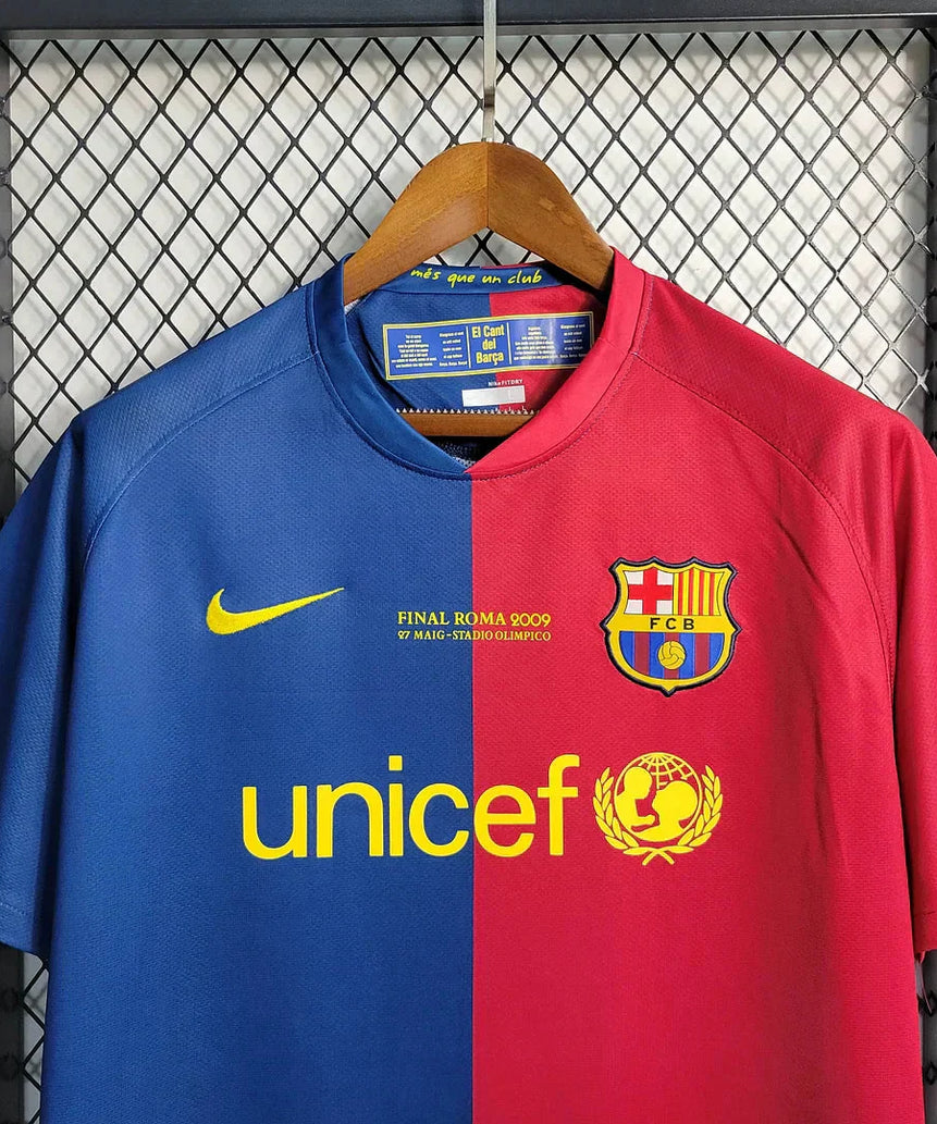 2008/2009 Retro Barcelona Football Shirt Home 1:1 Thai Quality