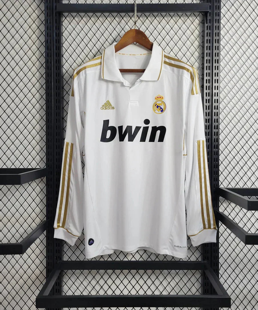 2011/2012 Retro Long Sleeve Real Madrid Home