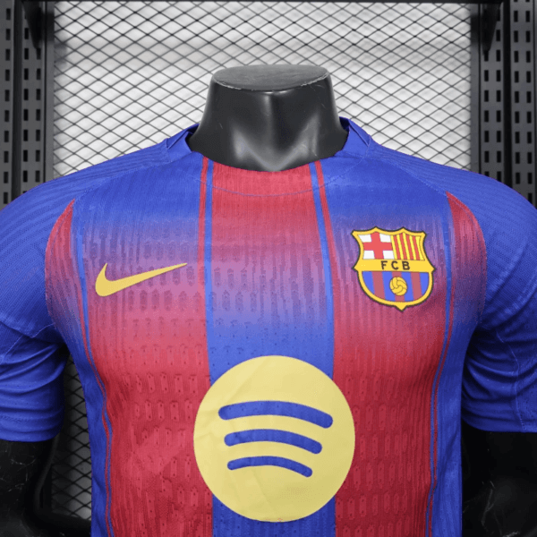 2025/2026 Player Version FC Barcelona Home Football Shirt - Jerso
