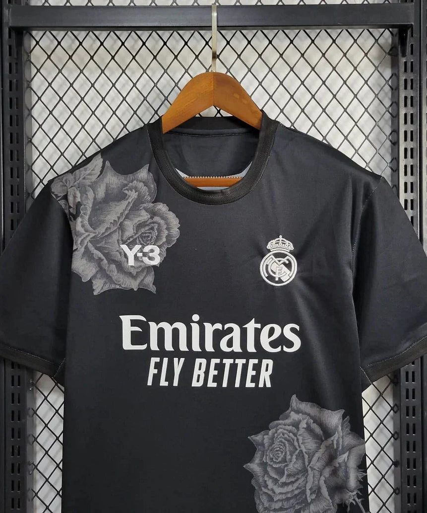 2024/2025 Real Madrid Y-3 Special Edition Black Football Shirt