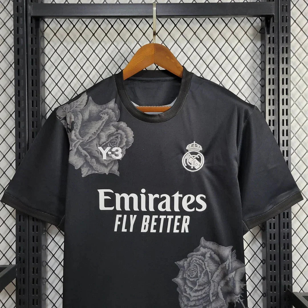 2024/2025 Real Madrid Y-3 Special Edition Black Football Shirt