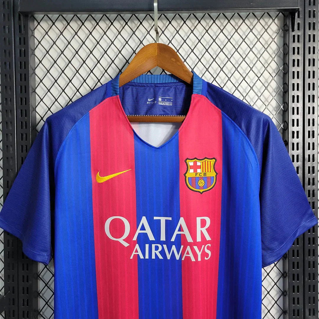 2016/2017 Retro Barcelona Home Football Shirt 1:1 Thai Quality