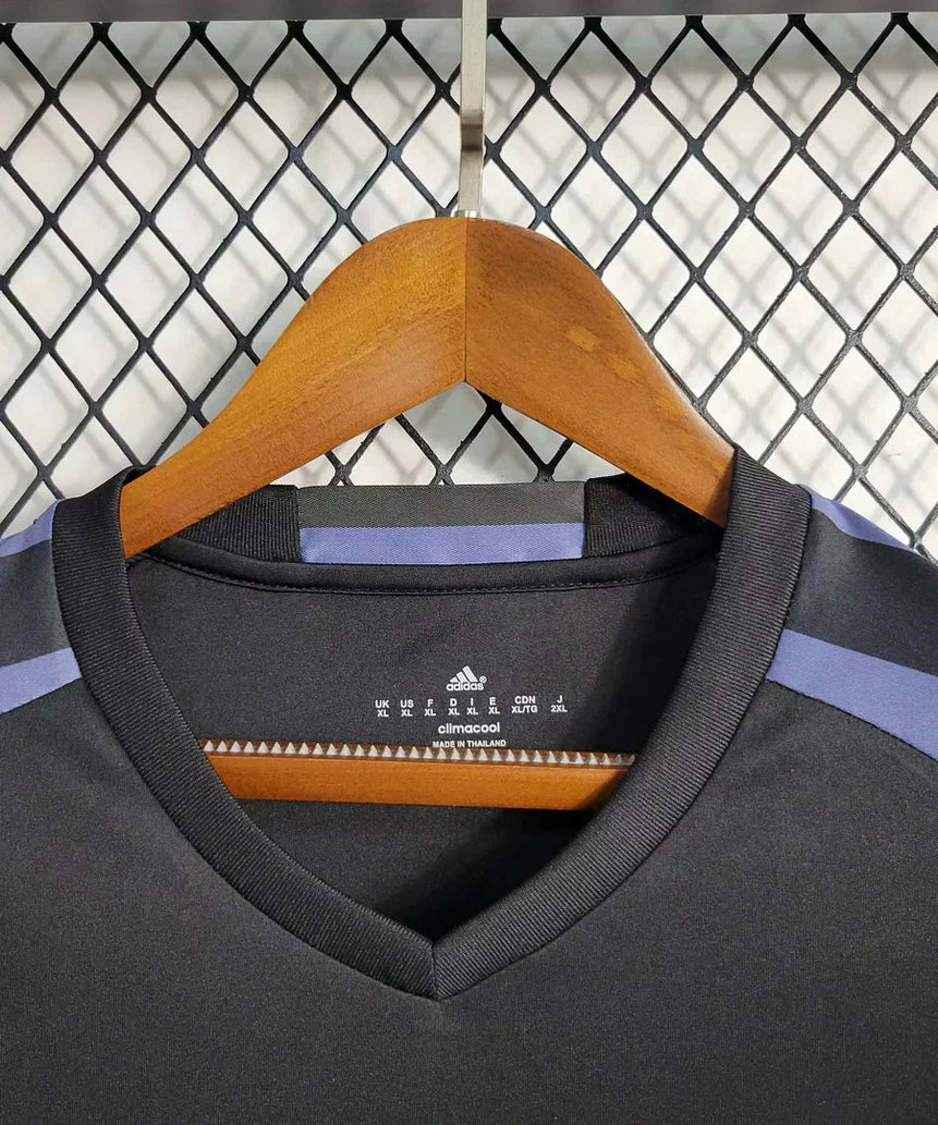 2016/2017 Retro Long Sleeve Real Madrid Third Away Football Shirt 1:1 Thai Quality