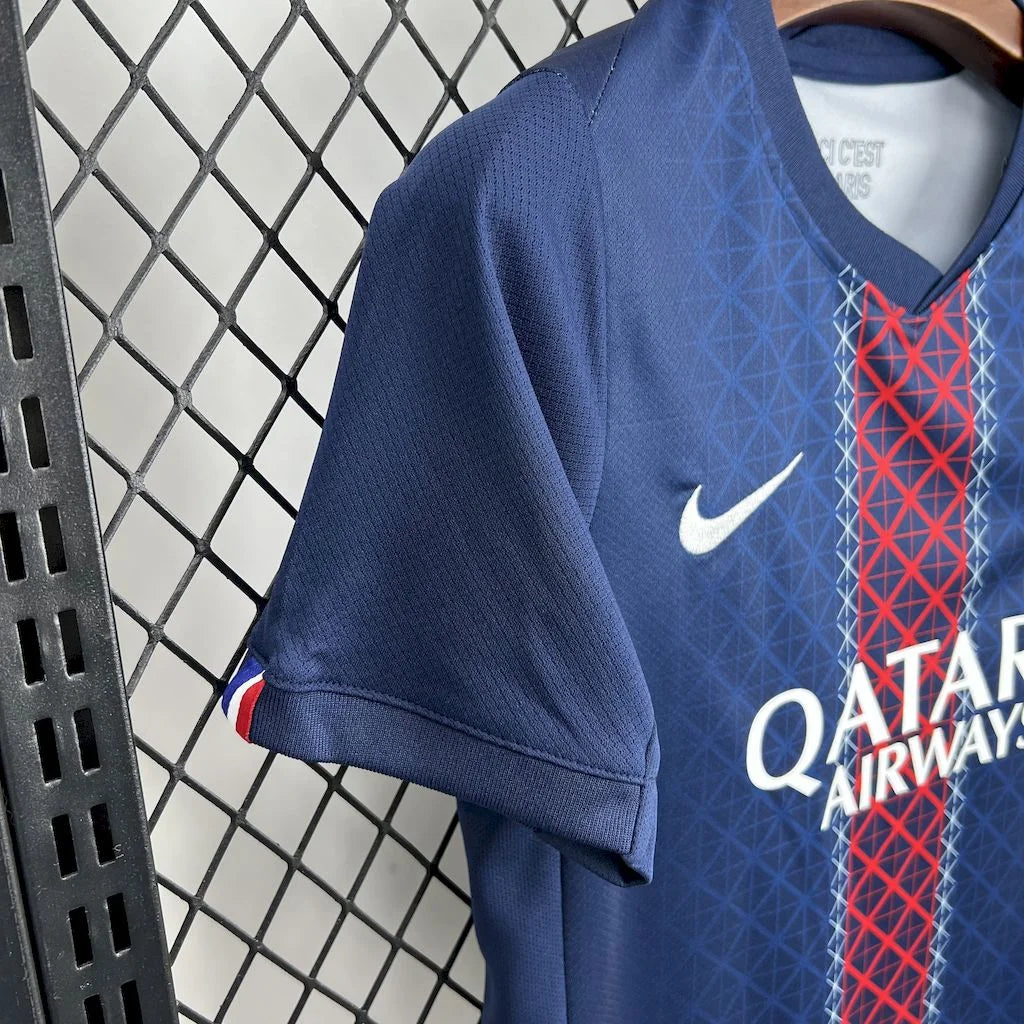 2025/2026 PSG Paris Saint-Germain Home Football Shirt with Shorts
