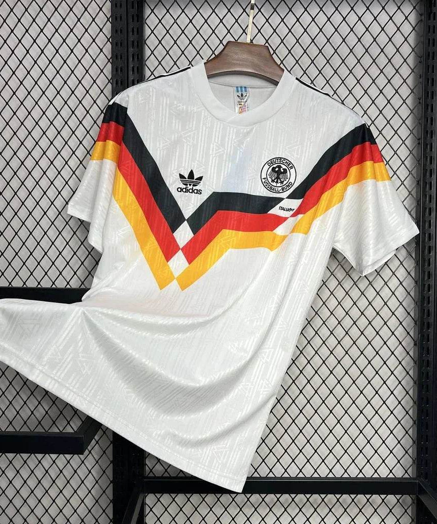 1990 Retro Soccer Jersey Germany Home - Jerso