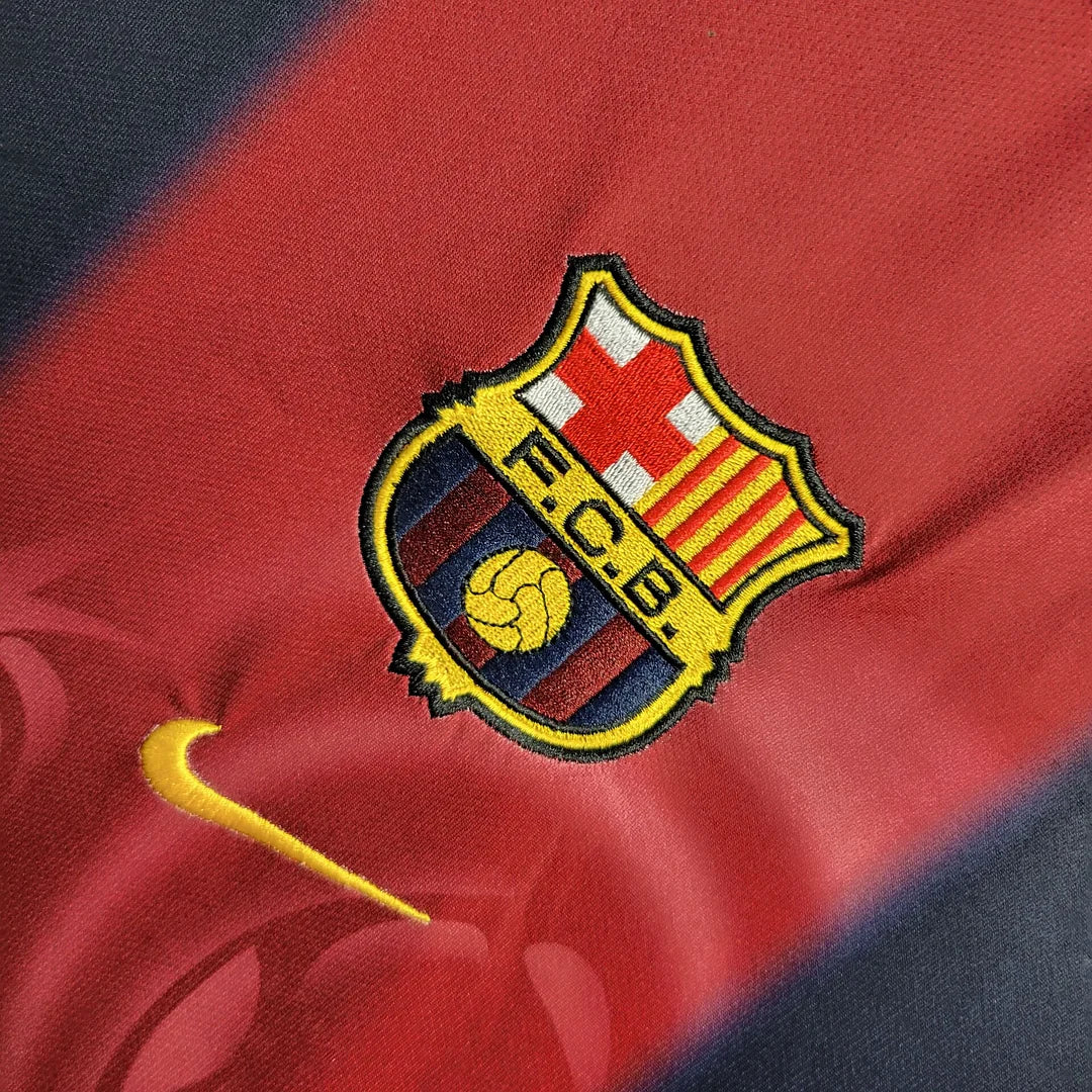 Barcelona x Travis Scott Retro 2000/01 Home Skeleton Jersey